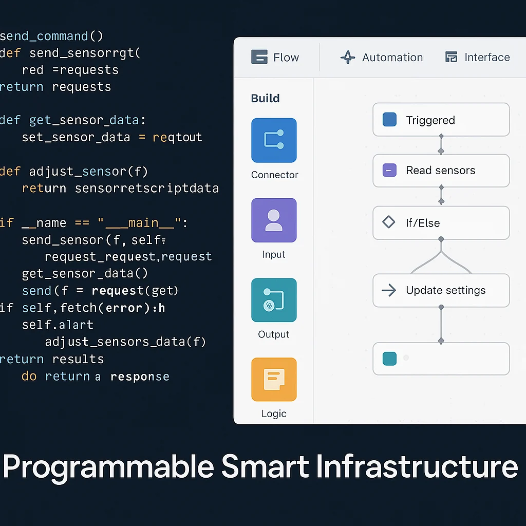 Akıllı altyapı görseli